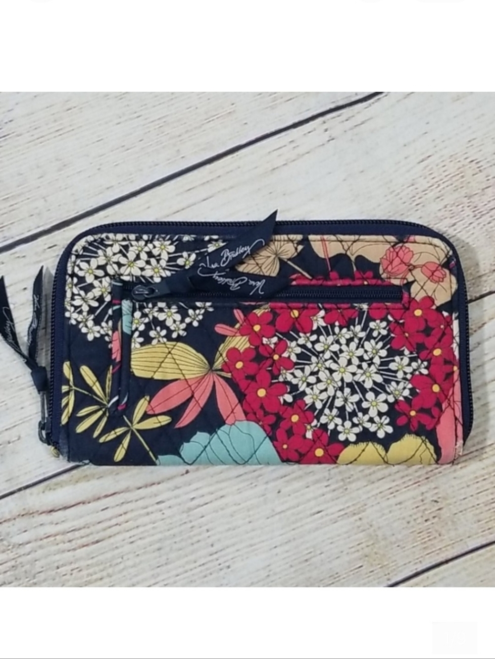 Vera Bradley Happy Snails Fabric Wallet